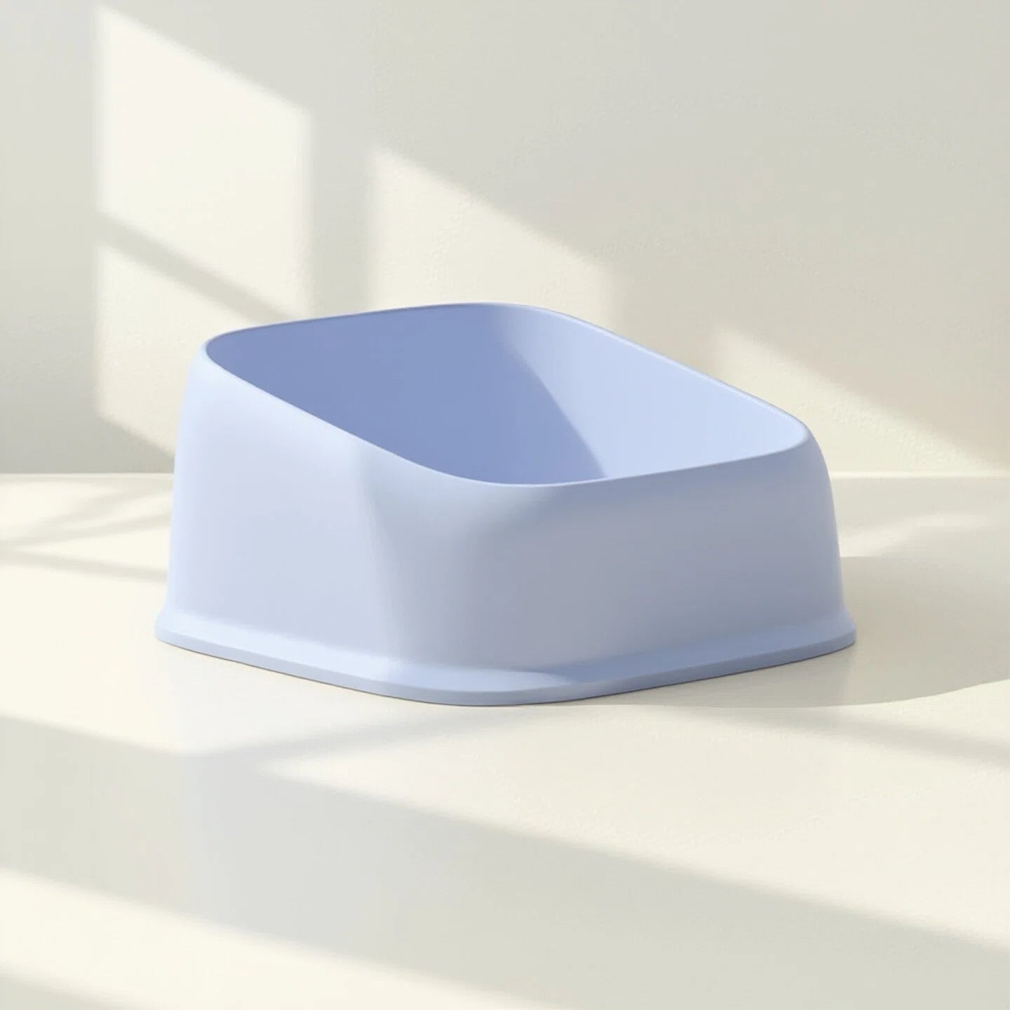 Latutu Sturdy XL Double-Layer Cat Litter Box, Spacious & Smooth surfaces fo Easy Clean